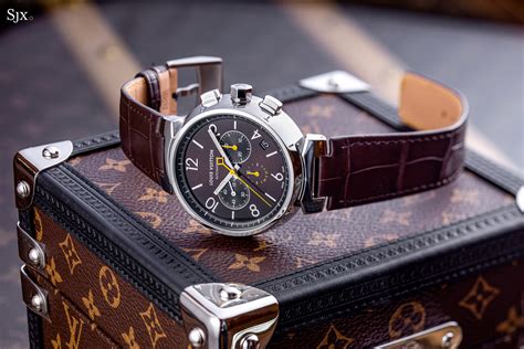 louis vuitton mens watch chronograph|authentic Louis Vuitton watches.